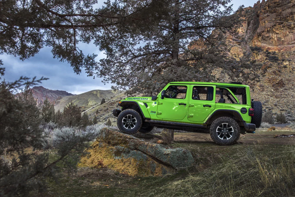 Jeep Wrangler con color Mojito!