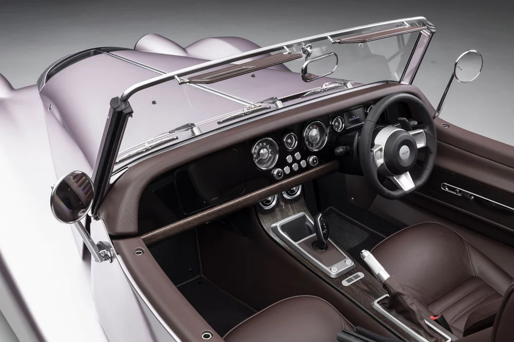 2025 Morgan Supersport. Imagen interior.