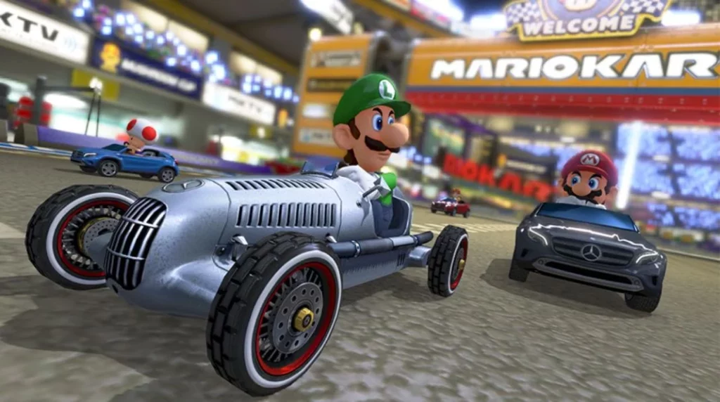 La competencia que armaron Mercedes-Benz y Nintendo para el Mario Kart