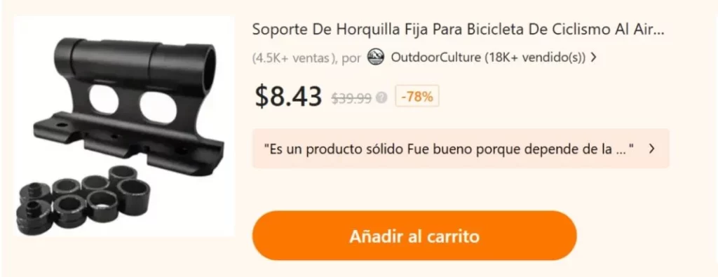 El valor en Temu es lo más destacado de este accesorio